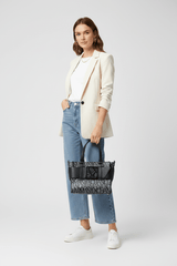 ARMANI EXCHANGE logo-plaque tote bag AXB16 - Runner