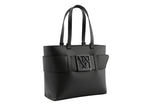 ARMANI EXCHANGE Medium shopper bag with tone - on - tone monogram AXB20 - Runner