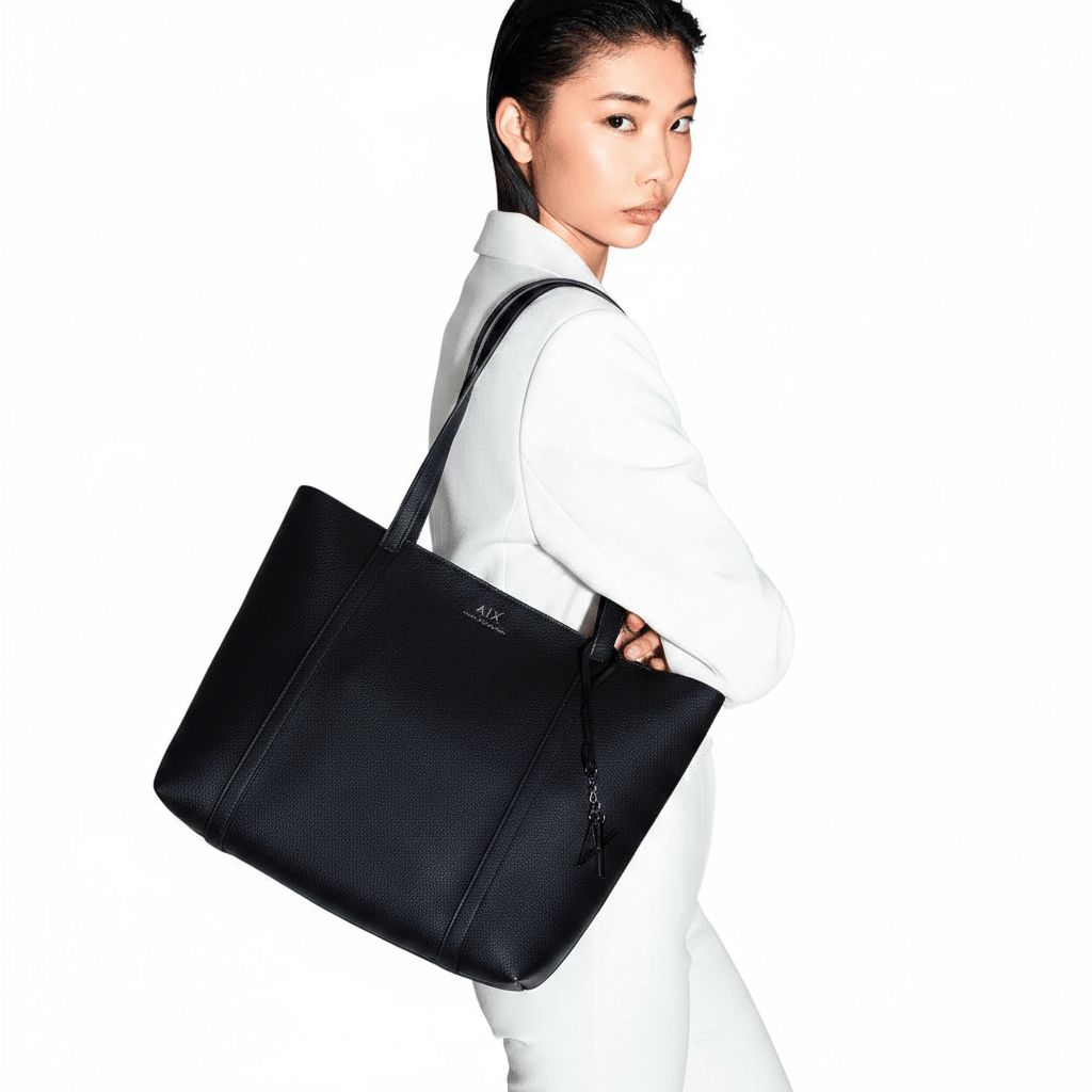 ARMANI EXCHANGE Shoppers Top Handle Tote Bag AXB26 - Runner