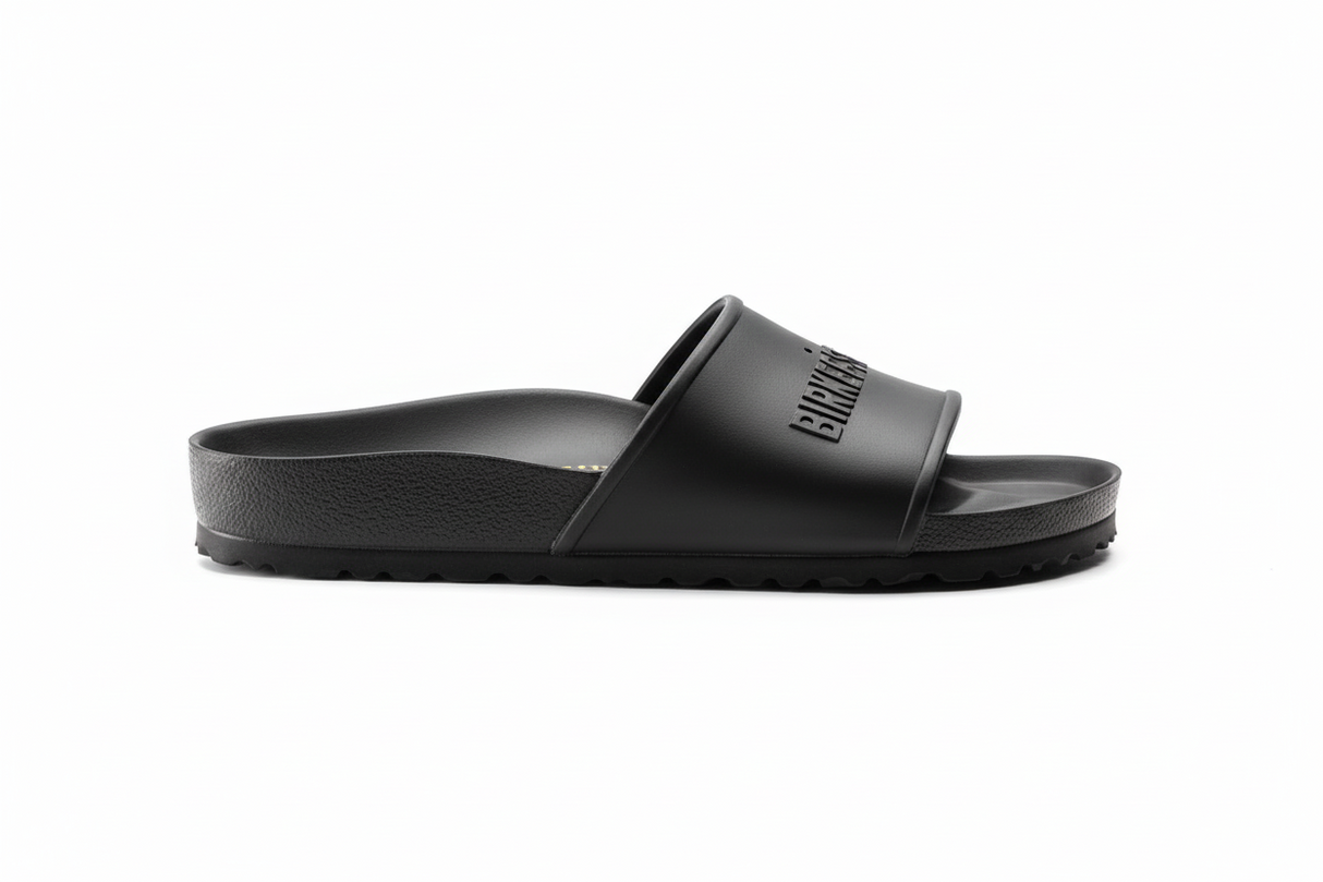 BIRKENSTOCK STEPS Faux Leather Double Strap Men's Slippers SLM33