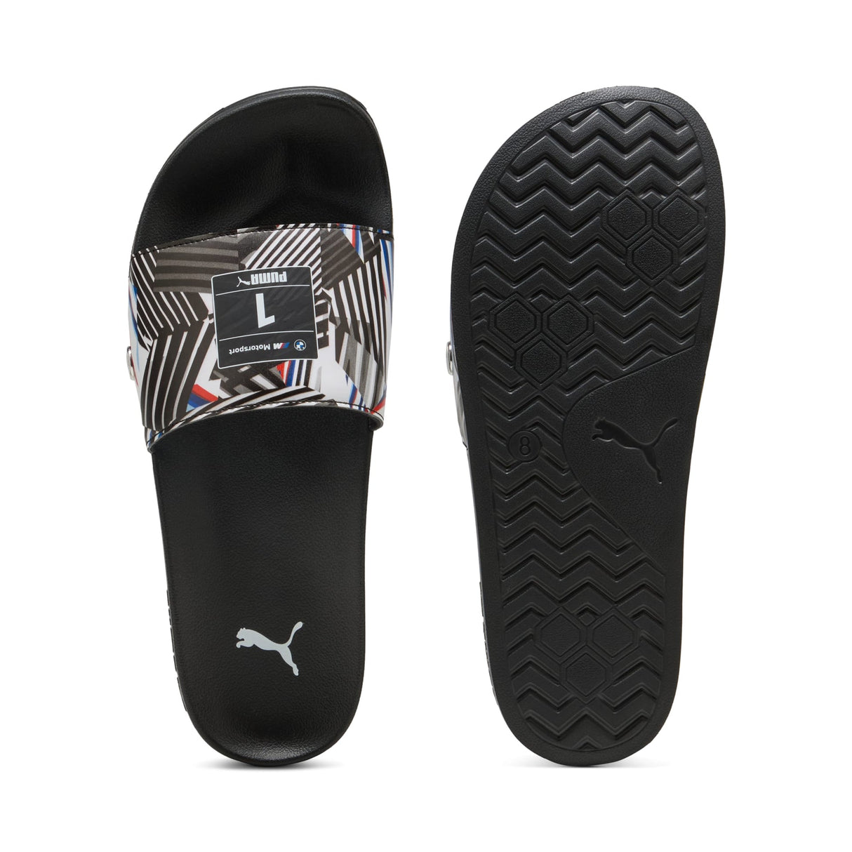 BMW M Motorsport Leadcat 2.0 Graphic Slides Unisex - Runner
