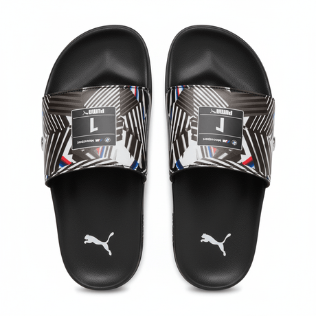 BMW M Motorsport Leadcat 2.0 Graphic Slides Unisex - Runner