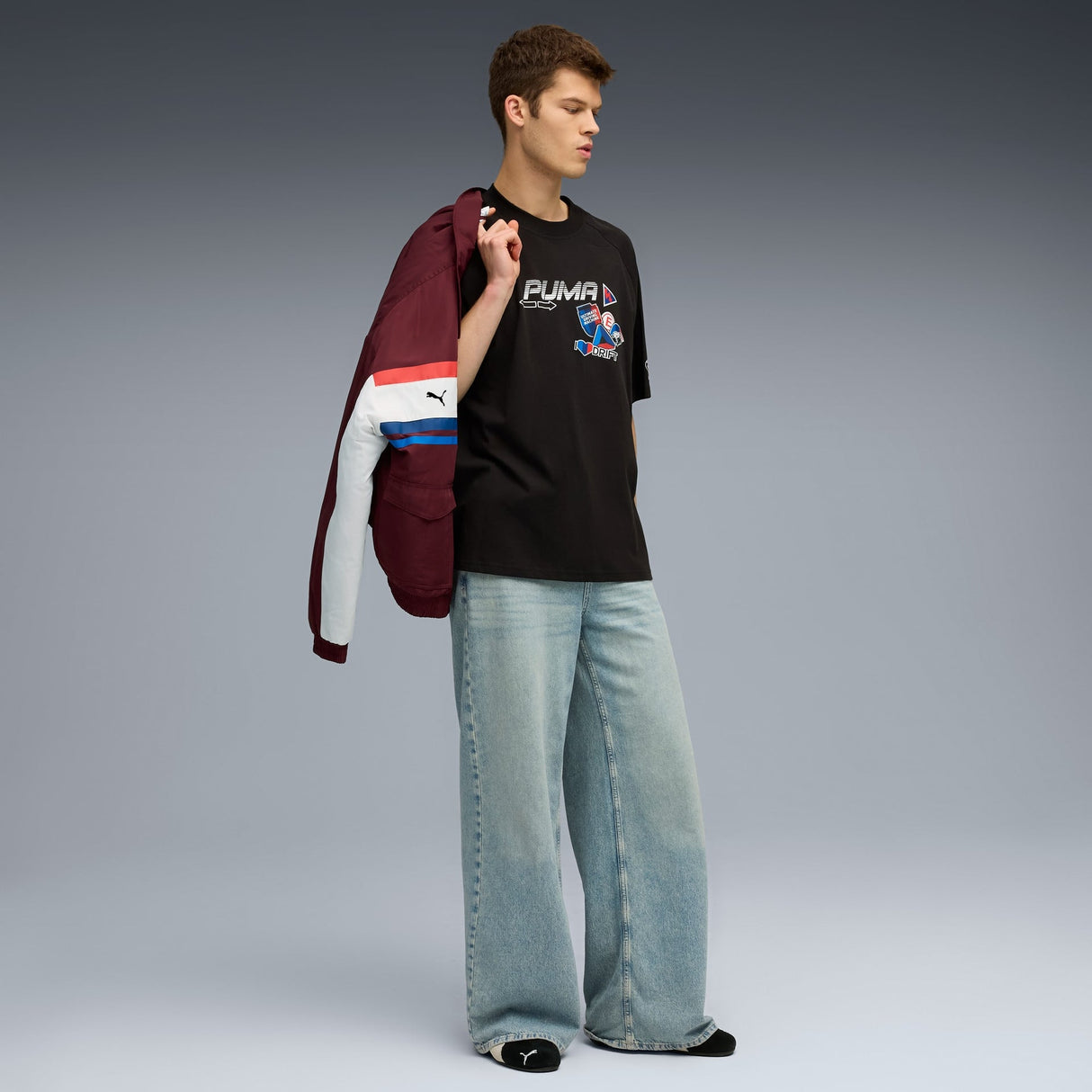 BMW M Motorsport Sticker T-shirt Men - Runner