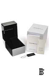EMPORIO ARMANI Men’s Stainless Steel Chronograph Wrist Watch AR2458 AAM6