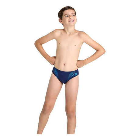Boy's Swim Briefs Graphic - Runner