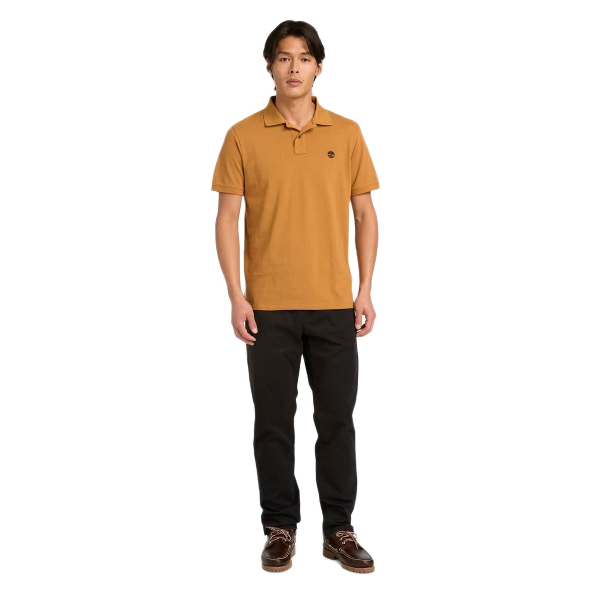 Branded Collar Short Sleeve Polo - Runner