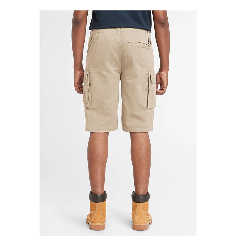 BROOKLINE Twill Cargo Short Lemon Pepper - Runner