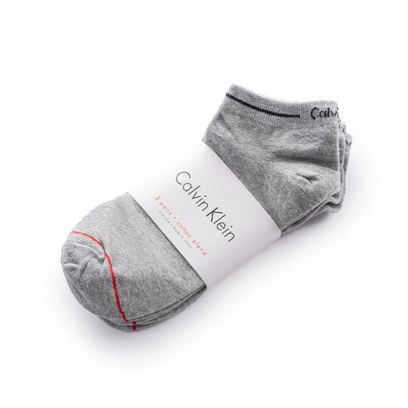 CALVIN KLEIN COTTON ANKLE 3 - PACK SOCKS SU18 - Runner