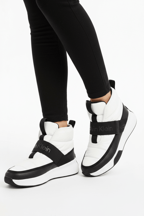 CALVIN KLEIN JEANS Mabon Nylon High Top Sneakers Winter Snow Boots CKW139 - Runner