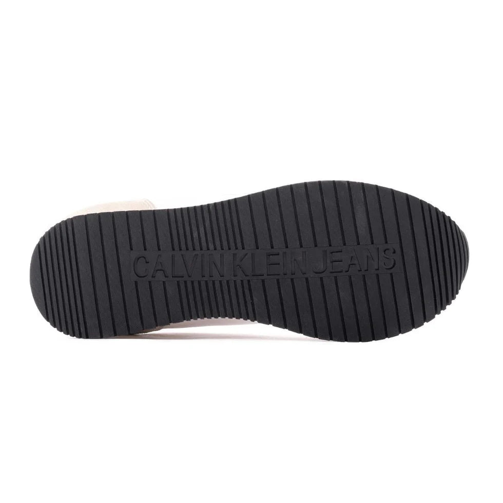 Calvin Klein Jeans Retro Runner SU - NY Mono Trainer - WHTBEGBLK CKW157 - Runner
