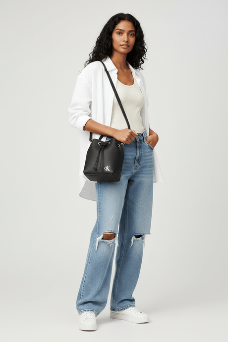 CALVIN KLEIN Minimal Monogram Shoulder Bag CB54 - Runner