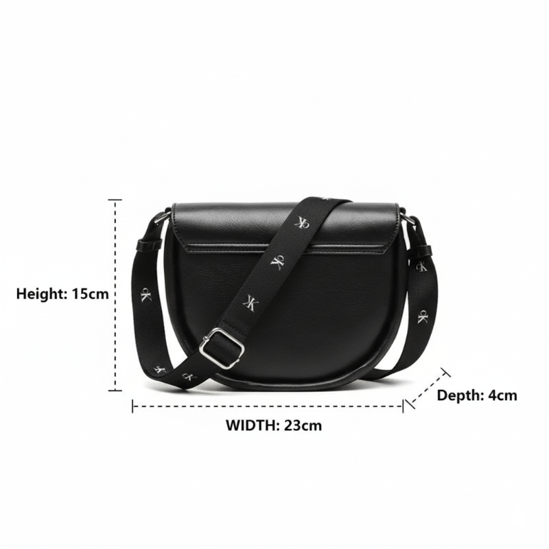 CALVIN KLEIN ULTRALIGHT SADDLE HANDBAG CB10 - Runner