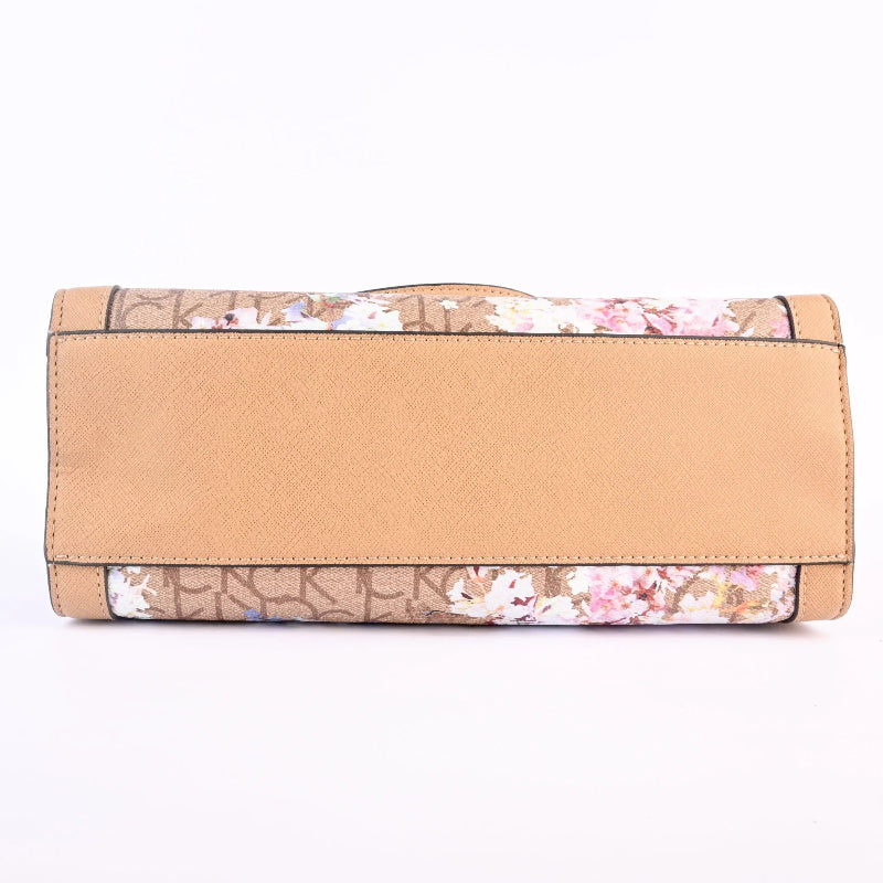 Calvin Klein Women's Floral Satchel Bag CB74 - Runner