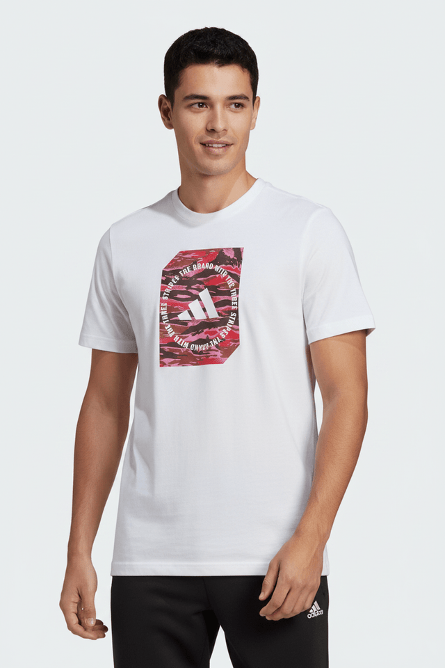 Camo Shape Graphic T-Shirt - Runner