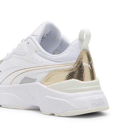 CASSIA METALLIC SHINE PUMA WHITE - PUMA GO - Runner