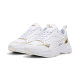 CASSIA METALLIC SHINE PUMA WHITE - PUMA GO - Runner