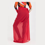 Chiffon Wrap - Fuschia - Runner