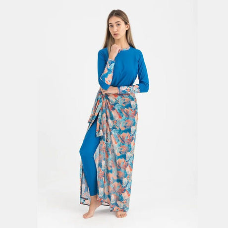 Chiffon Wrap - Tropical - Runner