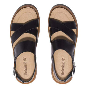 CLAIREMONT WAY BACKSTRAP SANDAL BLACK FULL GRAIN - Runner