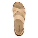 CLAIREMONT WAY BACKSTRAP SANDAL MEDIUM BEIGE NUBUCK - Runner