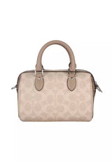 COACH Mini Rowan Crossbody Bag In Blocked Signature HB1 - Runner
