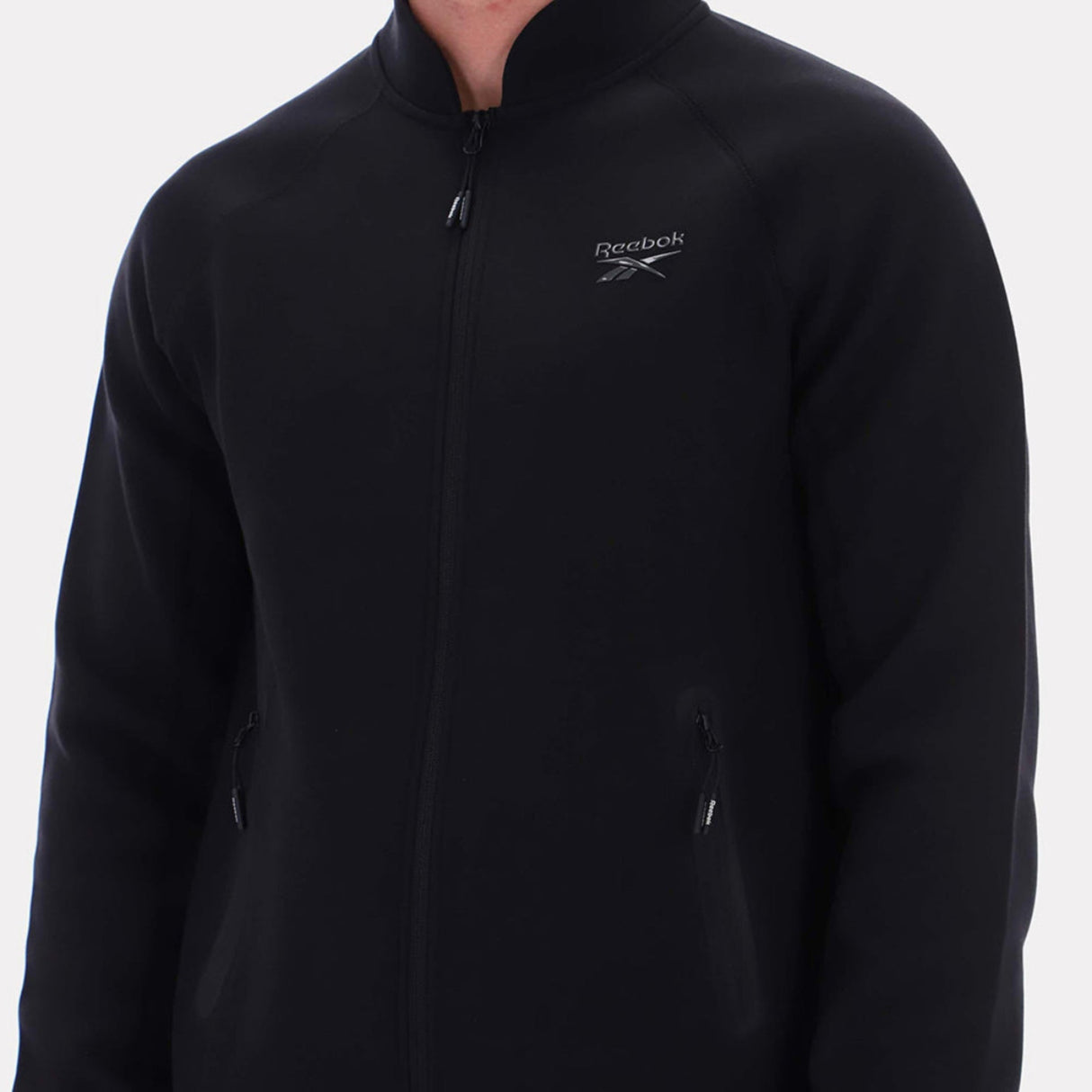 Contrast Panel Bomber Jacket - Runner
