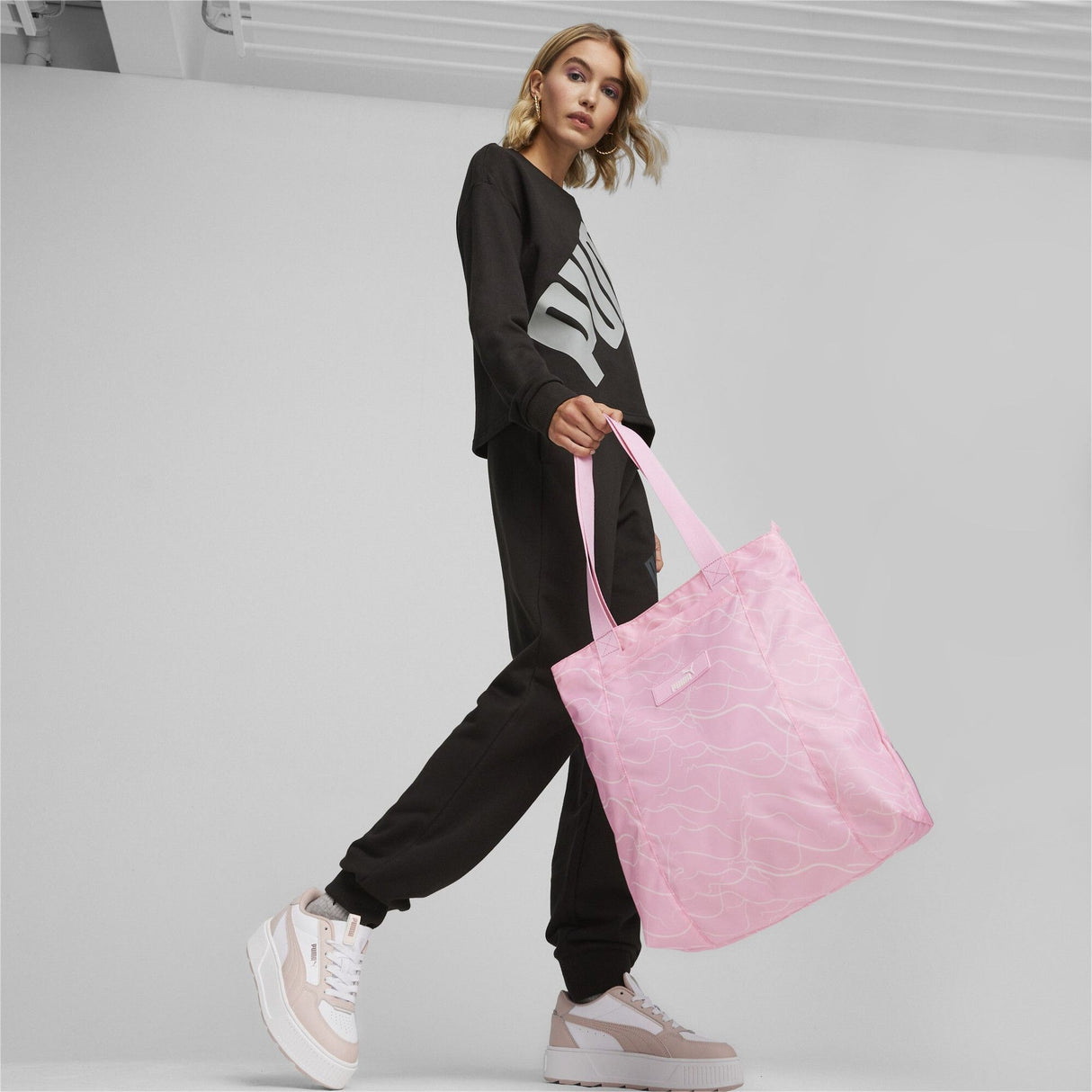 Core Pop Shopper Tote Bag - Runner
