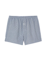 Cotton Short Pajamas - Navy - Runner