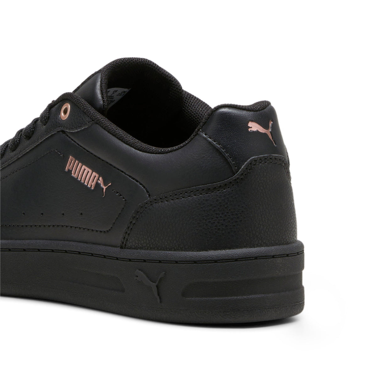 COURT CLASSY PUMA BLACK - ROSE GOLD - Runner