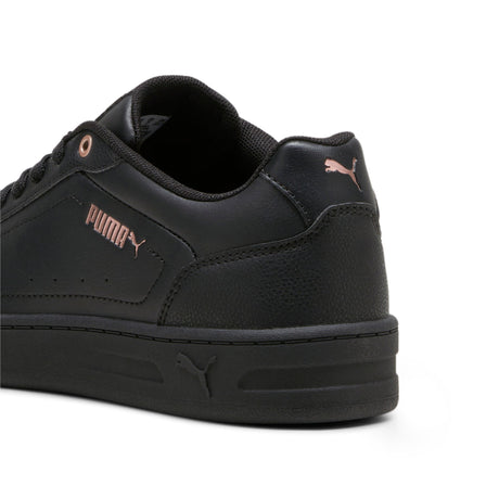 COURT CLASSY PUMA BLACK - ROSE GOLD - Runner