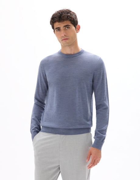 Crew Neck Sweater - Runner
