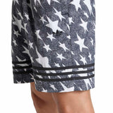 Denim Graphic 3 Stripes Swim Shorts 8 - Inch - Runner