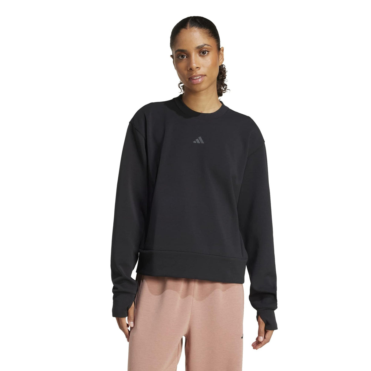 Designed - for - Training Warm - Up Crewneck Sweatshirt - Runner