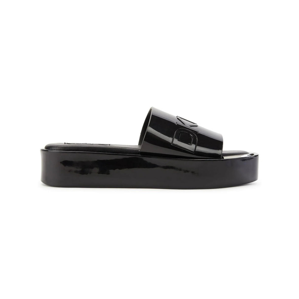 DKNY LAREN - PLATFORM SLID Slides Wedge Flatform Sandals SLW134 - Runner