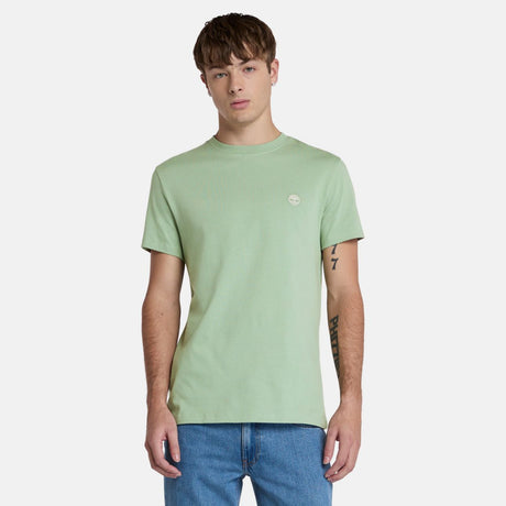DUNSTAN RIVER Short Sleeve Tee Cameo Green - Runner