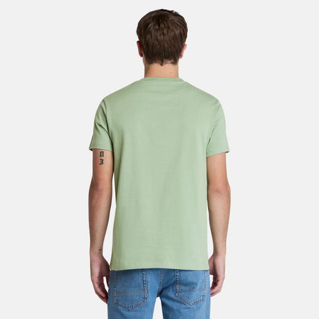 DUNSTAN RIVER Short Sleeve Tee Cameo Green - Runner