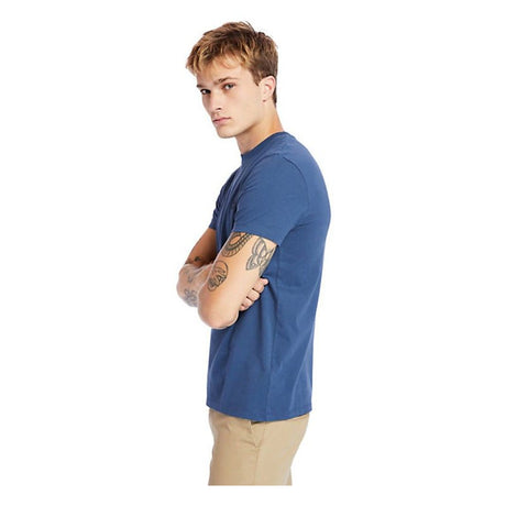 DUNSTAN RIVER Short Sleeve Tee Dark Denim - Runner