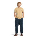 DUNSTAN RIVER Short Sleeve Tee Light Wheat Boot - Runner