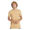DUNSTAN RIVER Short Sleeve Tee Light Wheat Boot - Runner
