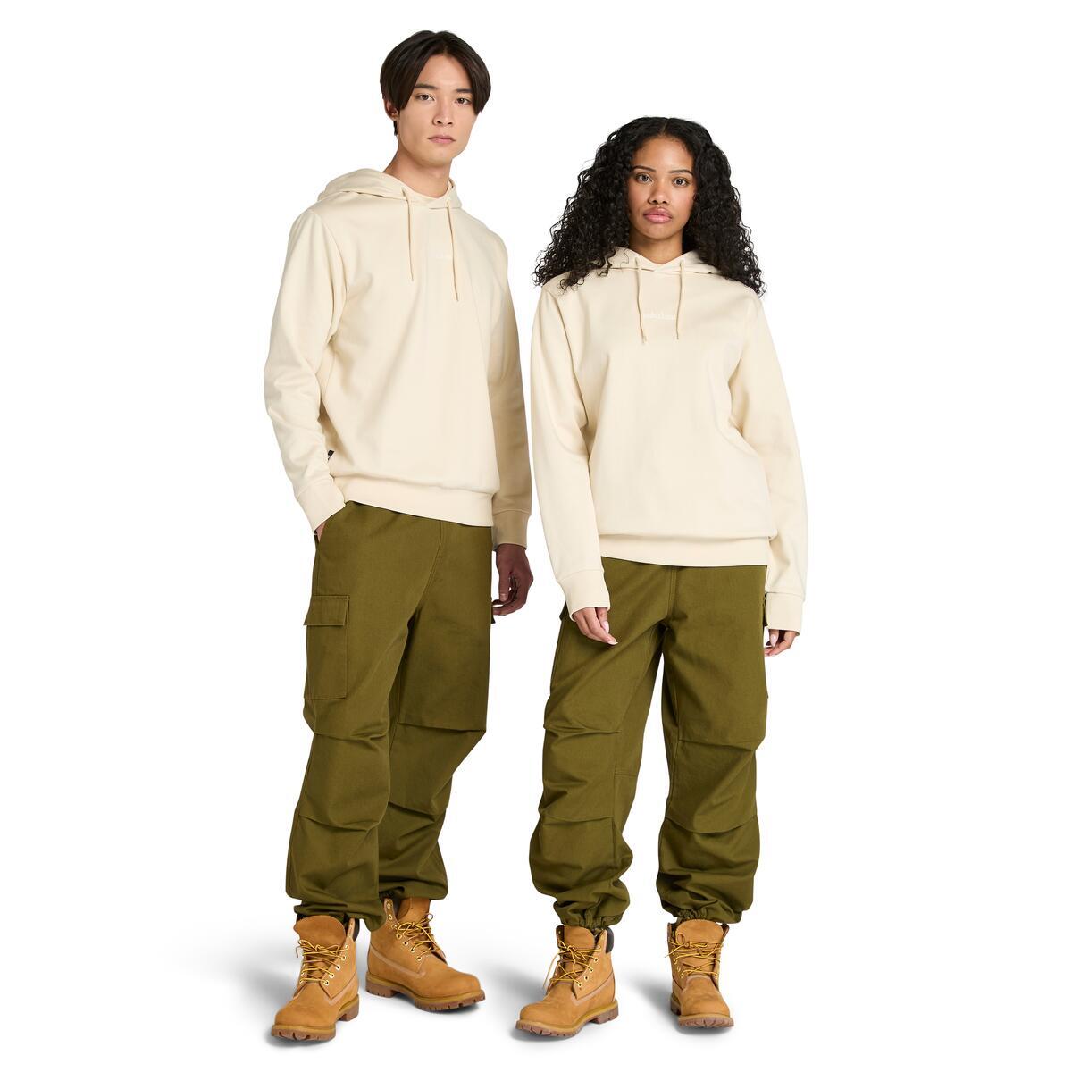 Emboridered Logo Brushback Hoodie - Runner