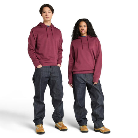 Emboridered Logo Brushback Hoodie - Runner