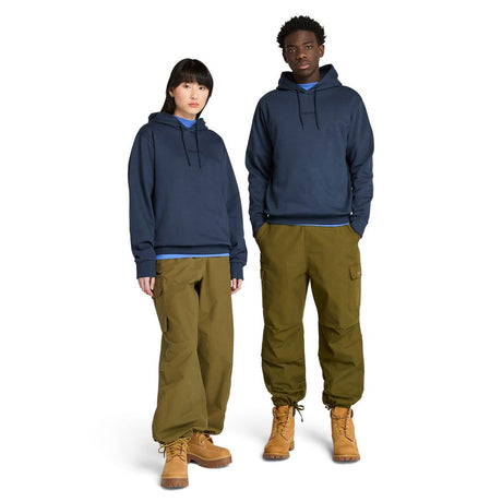 Emboridered Logo Brushback Hoodie - Runner