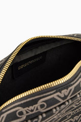 EMPORIO ARMANI Hemp logo camera bag EAB24 - Runner