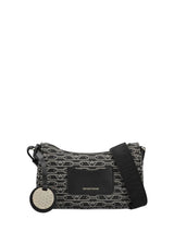 EMPORIO ARMANI Lilly Logo Nero Ecru Baguette Bag EAB19 - Runner