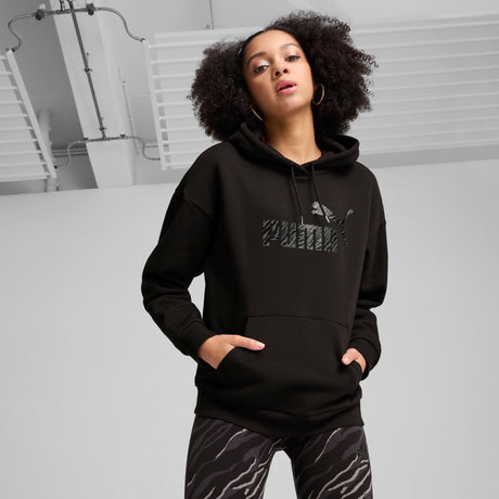 Ess+ Animal Hoodie Fl - Runner