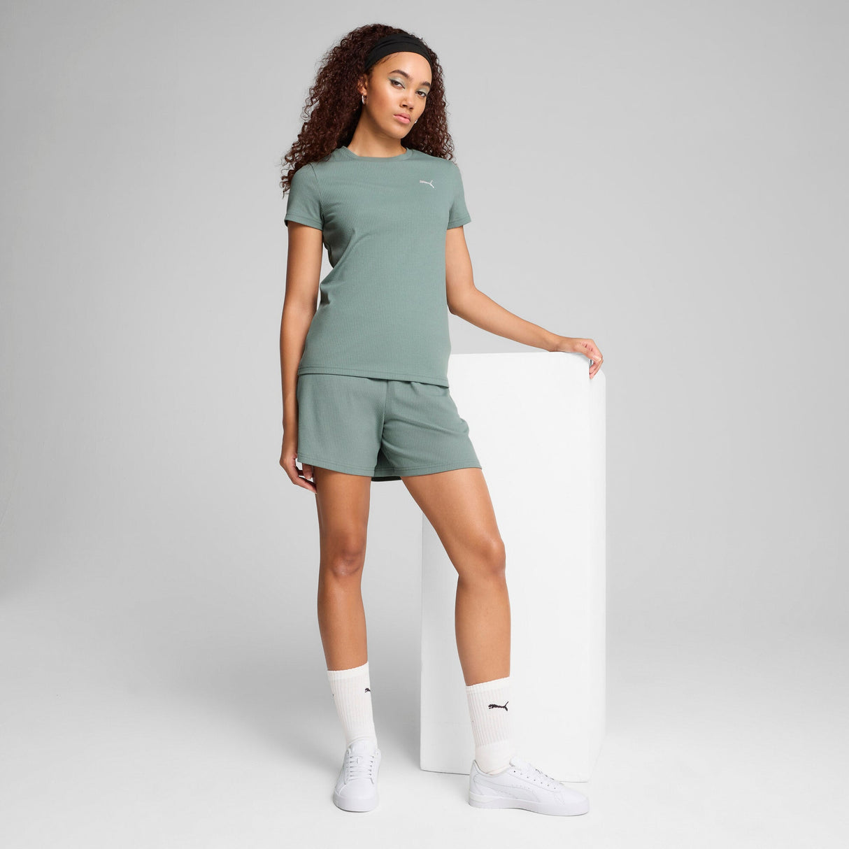 ESS ELEVATED Rib Tee - Runner
