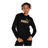ESS+ Metallic Logo Hoodie TR PUMA Black - Runner