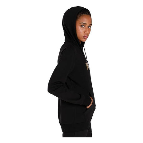 ESS+ Metallic Logo Hoodie TR PUMA Black - Runner