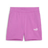 ESS Small No. 1 Logo 5'' High - Waist Shorts Women - Runner