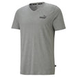 ESS V Neck Tee Medium Gray Heather - Runner